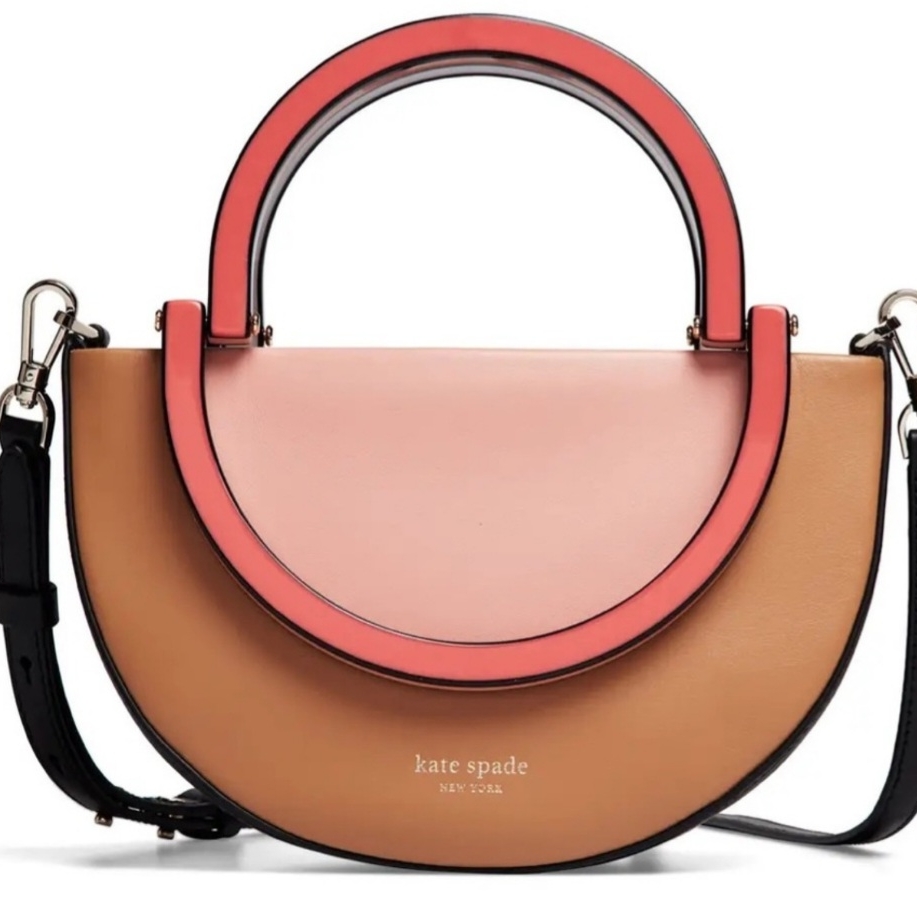 Kate Spade Pink And Tan Women's Bag Nwot